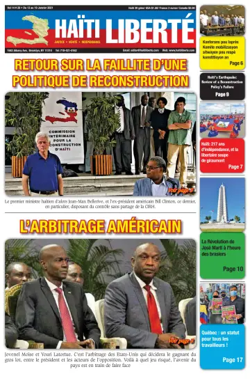 Haiti Liberte - 13 Jan 2021