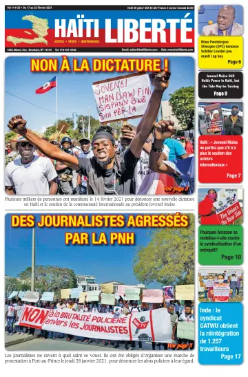 Haiti Liberte - 17 Feb 2021