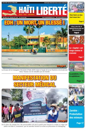 Haiti Liberte - 10 Mar 2021