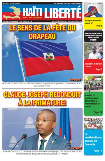 Haiti Liberte - 19 May 2021