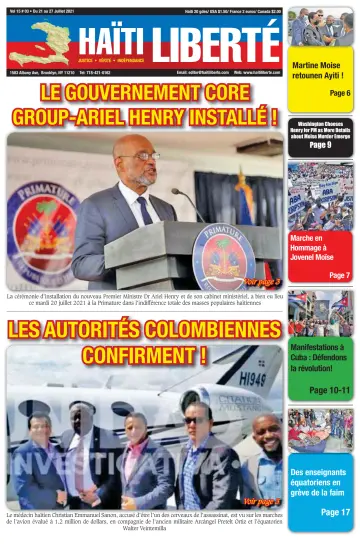 Haiti Liberte - 21 Jul 2021