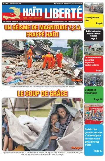Haiti Liberte - 18 Aug 2021