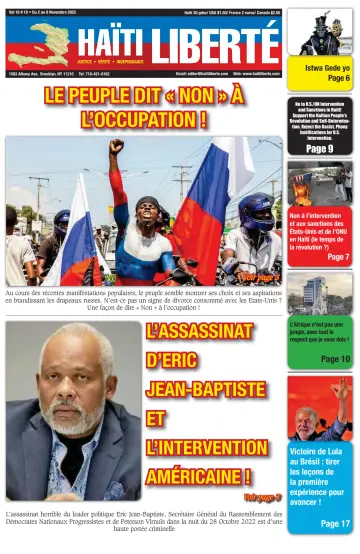 Haiti Liberte - 2 Nov 2022