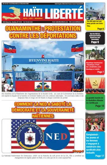 Haiti Liberte - 30 Nov 2022