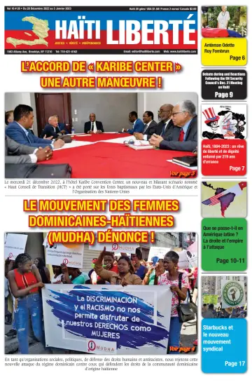 Haiti Liberte - 28 Dec 2022