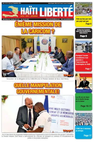 Haiti Liberte - 6 Sep 2023