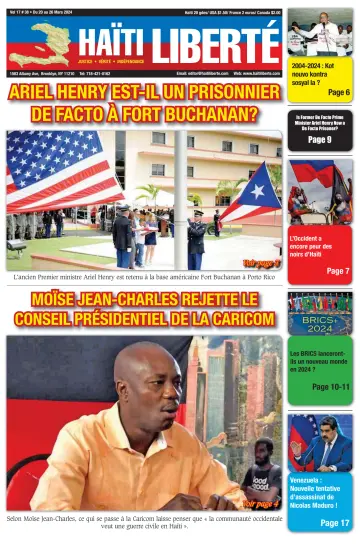 Haïti Liberté - 20 Mar 2024