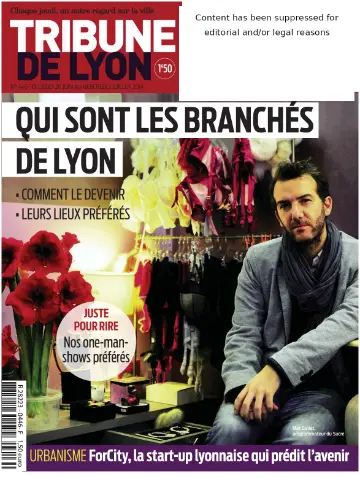 La Tribune de Lyon - 26 Jun 2014