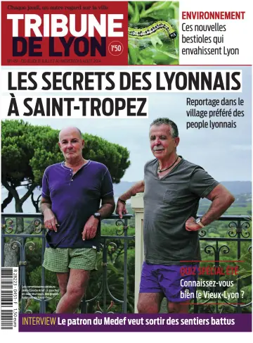 La Tribune de Lyon - 31 Jul 2014