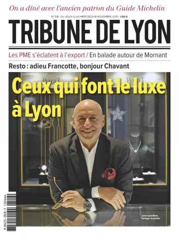 La Tribune de Lyon - 12 Nov 2015