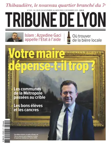 La Tribune de Lyon - 26 Nov 2015