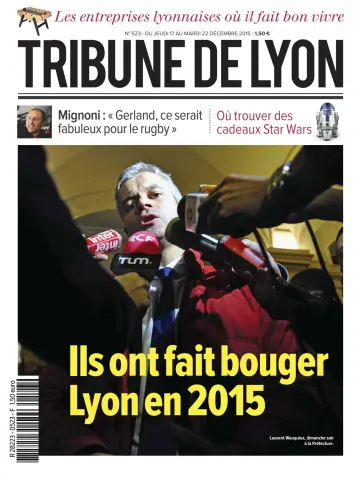 La Tribune de Lyon - 17 Dec 2015
