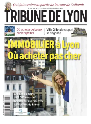 La Tribune de Lyon - 3 Mar 2016