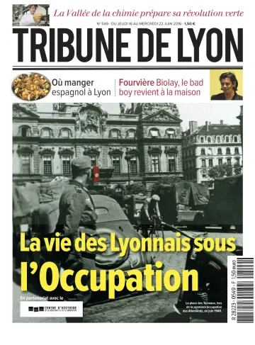 La Tribune de Lyon - 16 Jun 2016