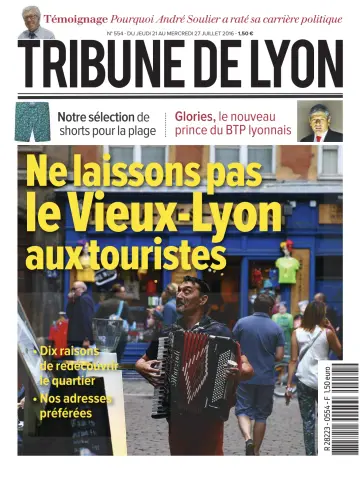 La Tribune de Lyon - 21 Jul 2016
