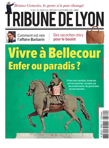 La Tribune de Lyon - 15 Sep 2016