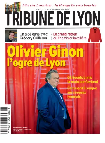 La Tribune de Lyon - 22 Sep 2016