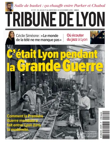 La Tribune de Lyon - 17 Nov 2016
