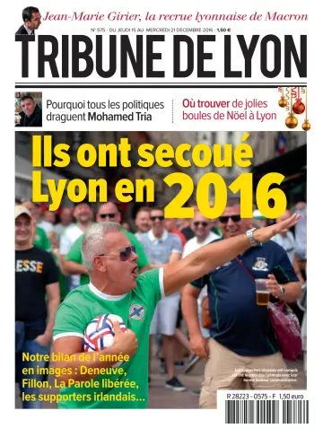 La Tribune de Lyon - 15 Dec 2016