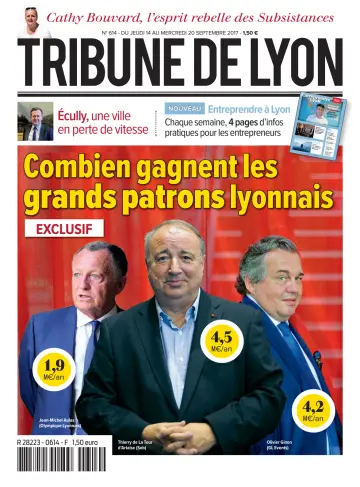 La Tribune de Lyon - 14 Sep 2017