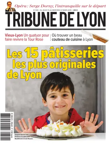La Tribune de Lyon - 15 Mar 2018