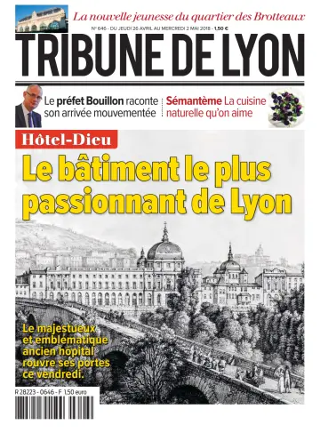 La Tribune de Lyon - 26 Apr 2018