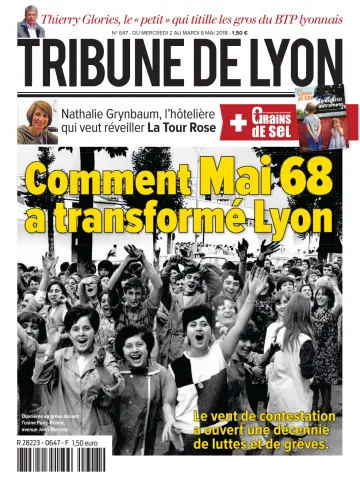 La Tribune de Lyon - 3 May 2018