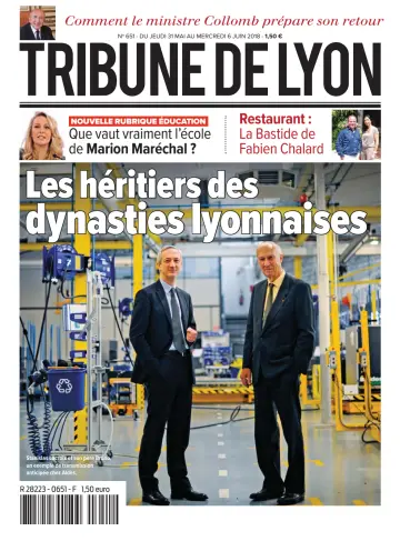 La Tribune de Lyon - 31 May 2018