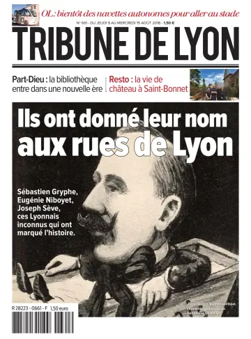 La Tribune de Lyon - 9 Aug 2018