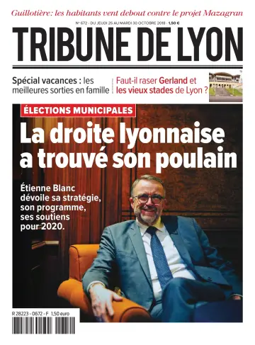 La Tribune de Lyon - 25 Oct 2018