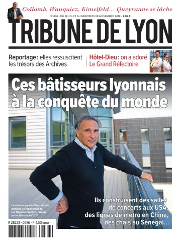 La Tribune de Lyon - 22 Nov 2018