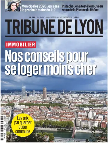 La Tribune de Lyon - 7 Nov 2019
