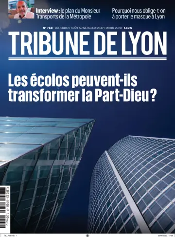 La Tribune de Lyon - 27 Aug 2020
