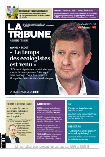 La Tribune Hebdomadaire - 19 sept. 2019