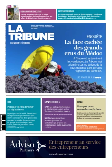 La Tribune Hebdomadaire - 03 Okt. 2019