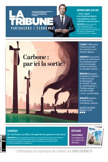 La Tribune Hebdomadaire - 28 11月 2019