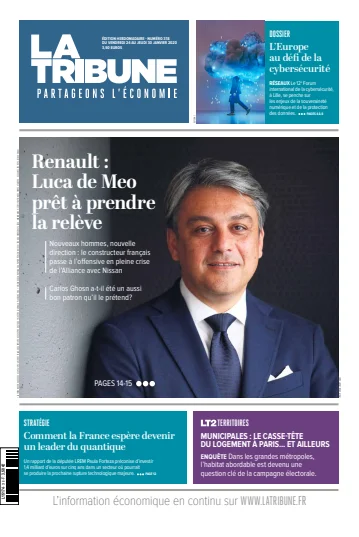La Tribune Hebdomadaire - 23 janv. 2020