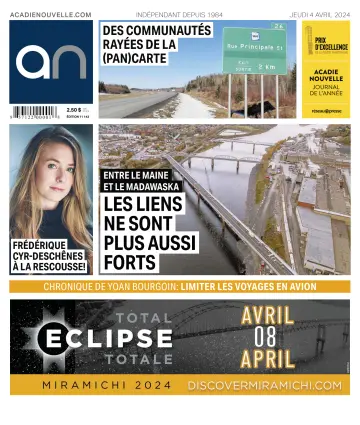 Acadie Nouvelle - 04 4月 2024