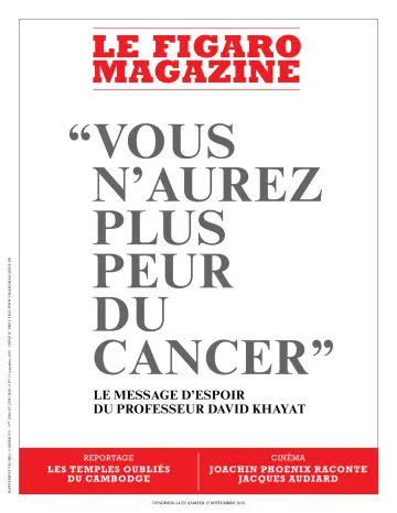 Le Figaro Magazine - 14 Sep 2018