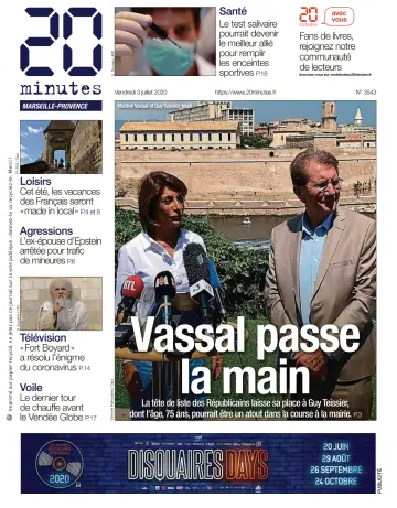20 Minutes (Marseille) - 3 Jul 2020