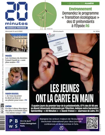 20 Minutes (Marseille) - 6 Apr 2022