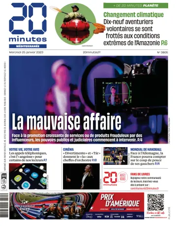 20 Minutes (Marseille) - 25 Jan 2023