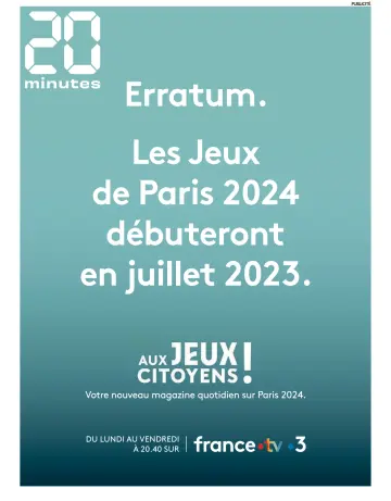 20 Minutes (Marseille) - 26 Jul 2023