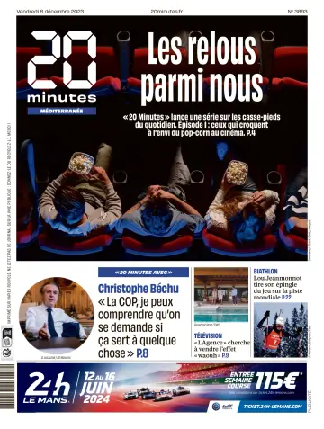 20 Minutes (Marseille) - 8 Dec 2023