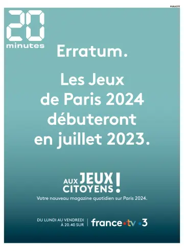 20 Minutes (Rennes) - 26 Jul 2023