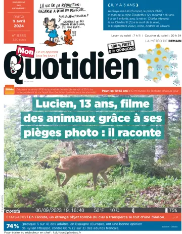 Mon Quotidien - 09 4月 2024