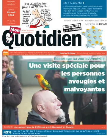 Mon Quotidien - 25 4월 2024