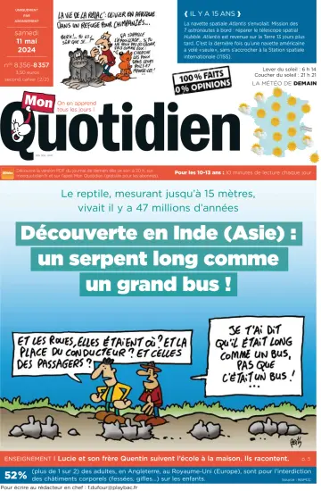 Mon Quotidien - 11 maio 2024