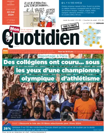Mon Quotidien - 22 maio 2024