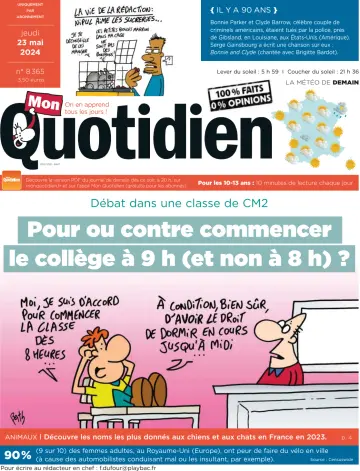 Mon Quotidien - 23 五月 2024